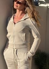 The Calm Knit Jacket - CREAM