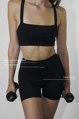 Train hard and stay confident in the Original Sports Shorts — sleek, sculpting fit, breathable material, and 80% recycled nylon for a sustainable, high-performance workout.