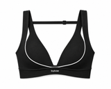 The Calm Sports Bra - BLACKBERRY